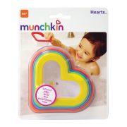 Munchkin fürdőjáték - Hearts™ / Szív alakú poharak (5db)