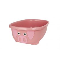   Prince Lionheart Tubimal állatos fürdőkád fürdetéskönnyítő hálóval - rózsaszín malacka