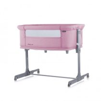   Chipolino Mommy 'n Me szülői ágyhoz csatlakoztatható kiságy - Pink 2020