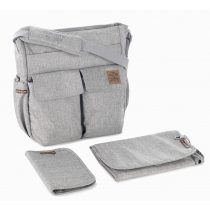 Jané pelenkázó táska kiegészítőkkel - dim grey