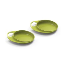 Nuvita EasyEating tányér 2db - green - 8451