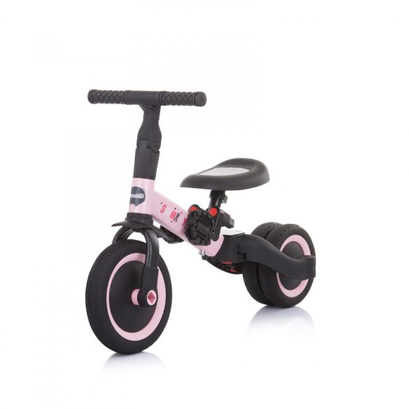 Chipolino Smarty 2 az 1-ben tricikli és futóbicikli - világos pink