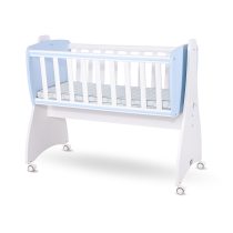   Lorelli First Dreams ringatható bölcső 105x55 - White / Baby Blue New
