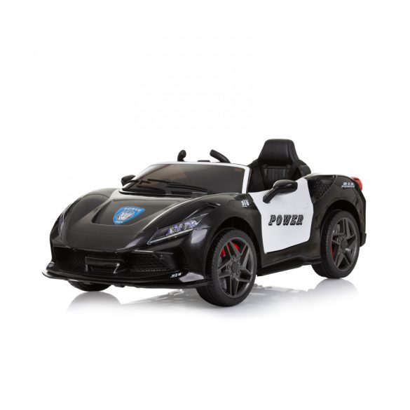 Chipolino POLICE 1 üléssel elektromos autó - fekete