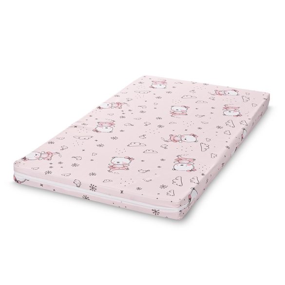 Lorelli Classic Habszivacs matrac 62x110x6 cm - Pink Ballerina Bear